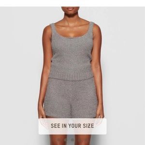 Skims cozy knit set
